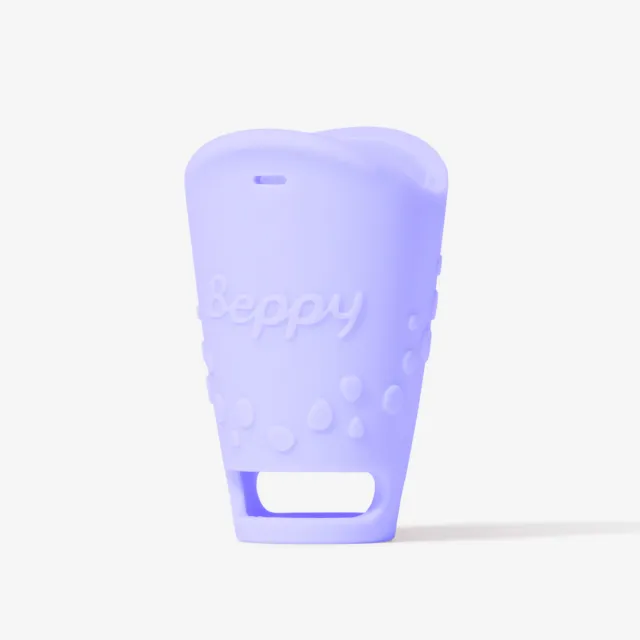 beppy-hollow-tampon-wiederverwendbar-silikon-pink-lila image 1