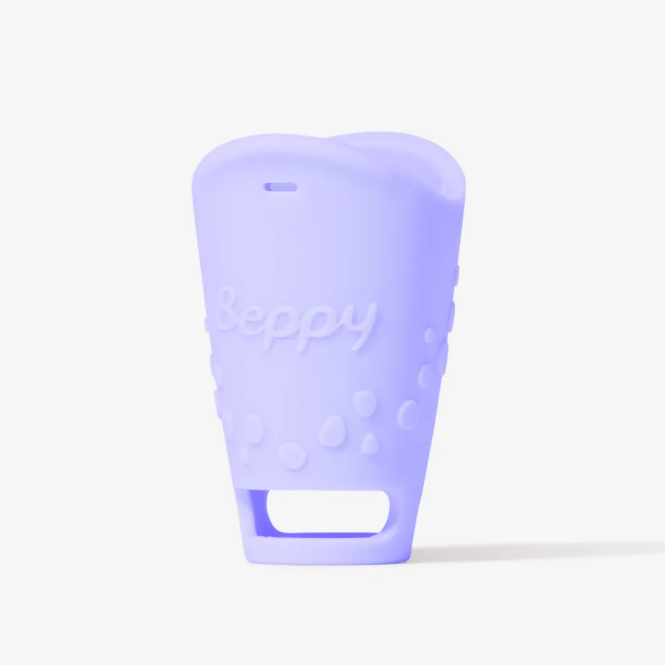 beppy-hollow-tampon-wiederverwendbar-silikon-pink-lila image 1