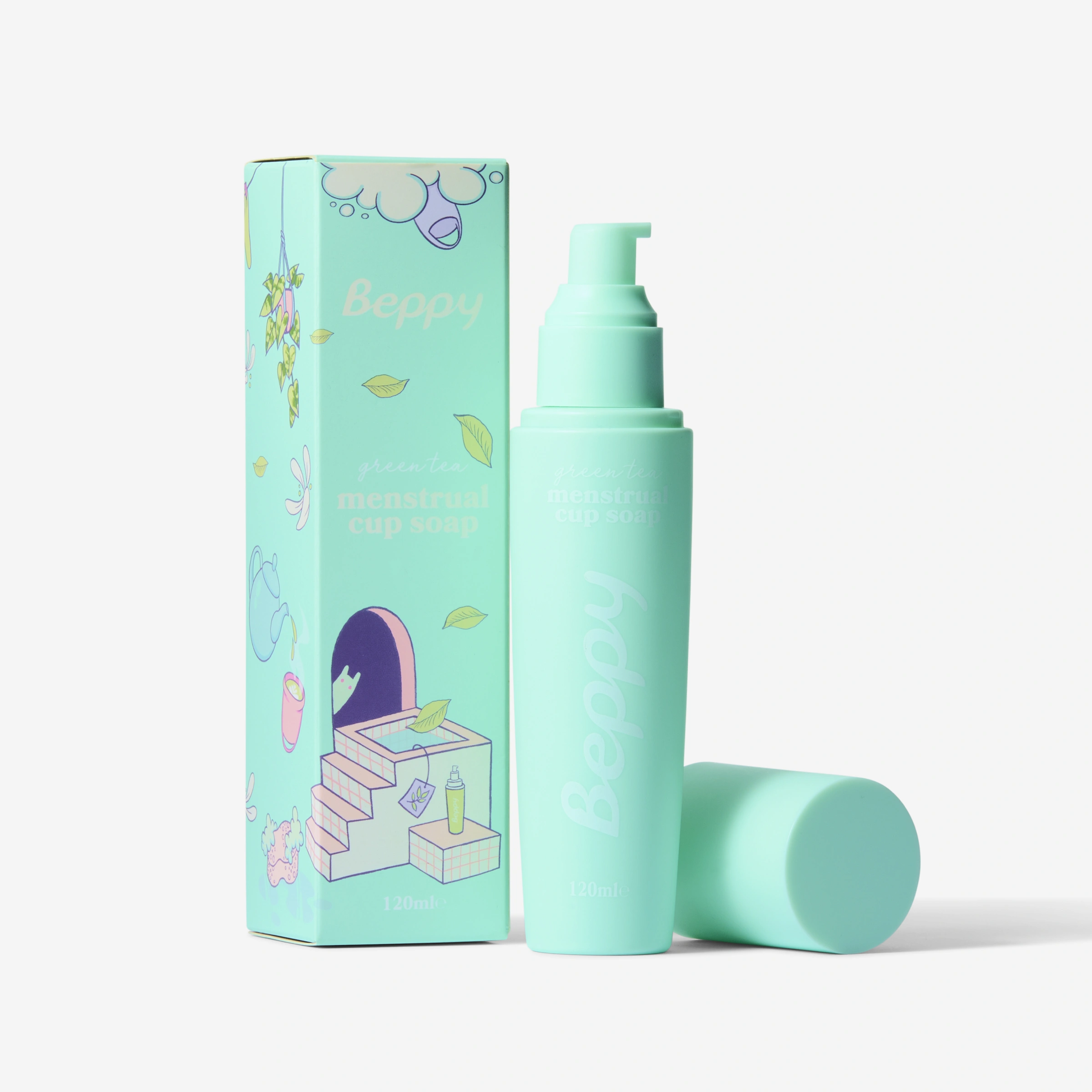 beppy-menstruations-set-cosmic-2-cups-soap-sterilizer image 5