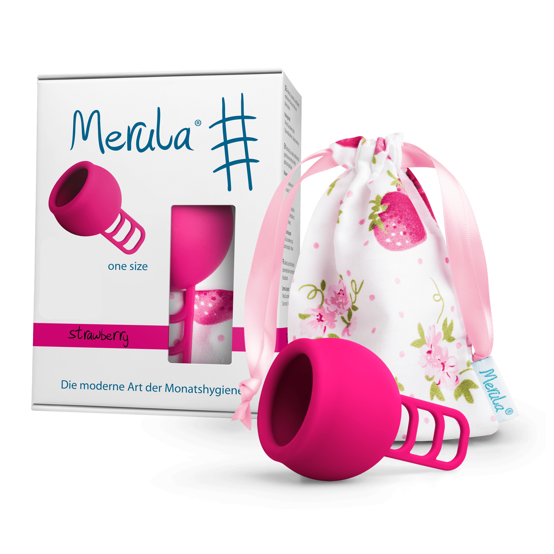 merula-bundle-cup-strawberry-cupscup-menstruationstasse-set image 3