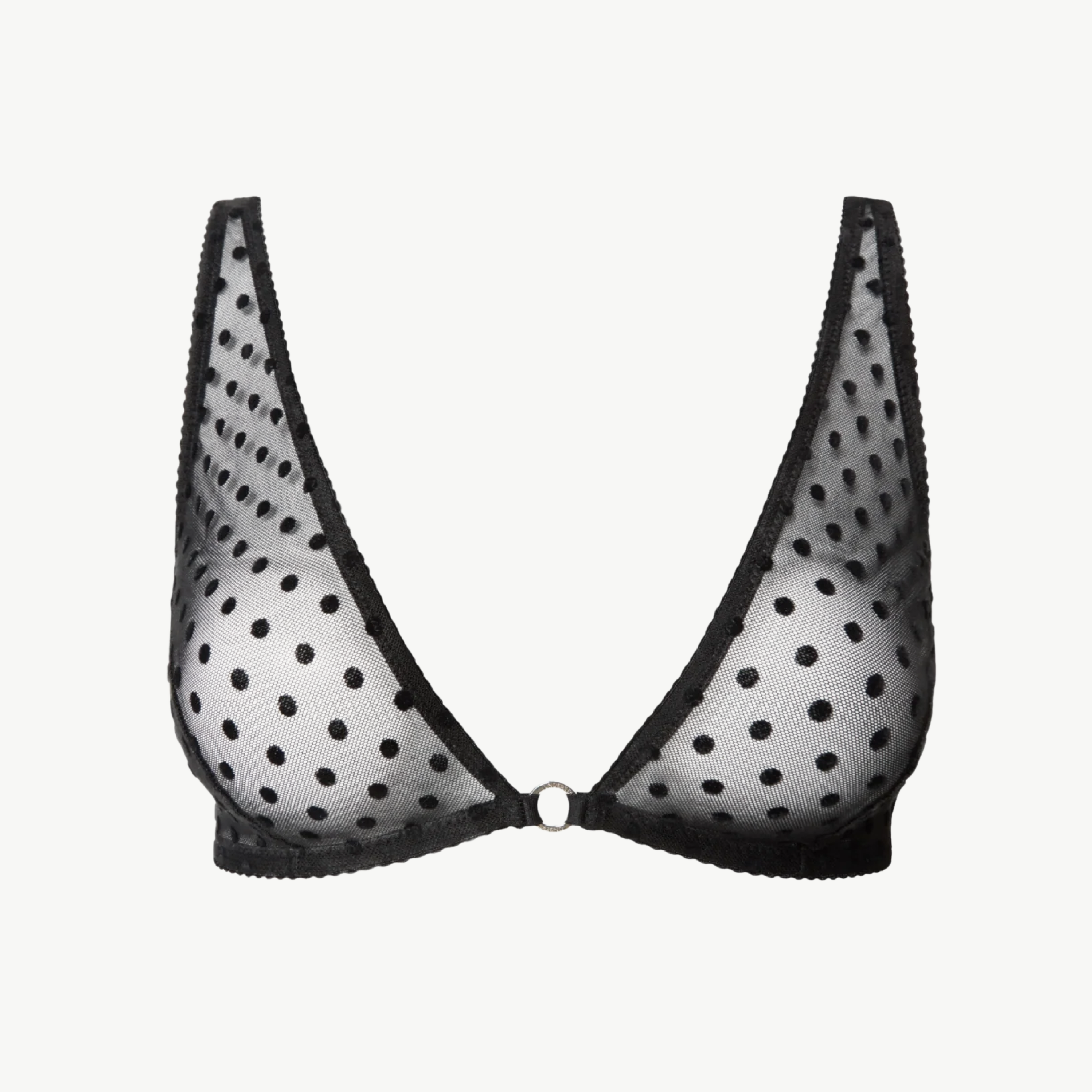 lunette-understatement-mesh-plunge-bralette-bralette image 1