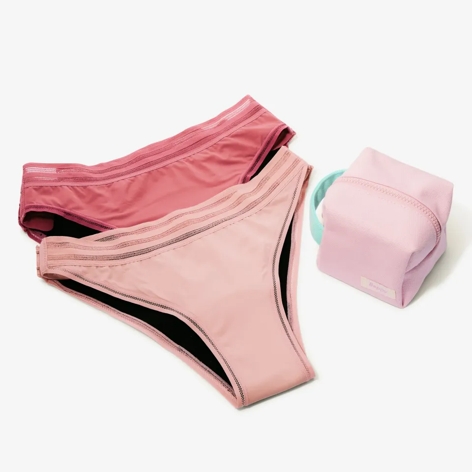 beppy-panties-periodenslip-2-st-ck-siren-onyx-coral-xs-xl image 1