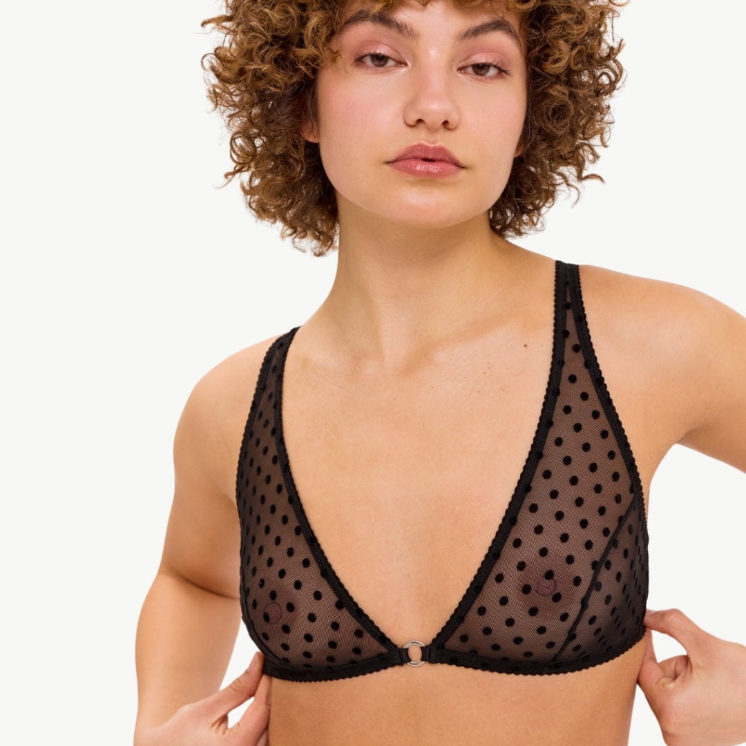 lunette-understatement-mesh-plunge-bralette-bralette image 3