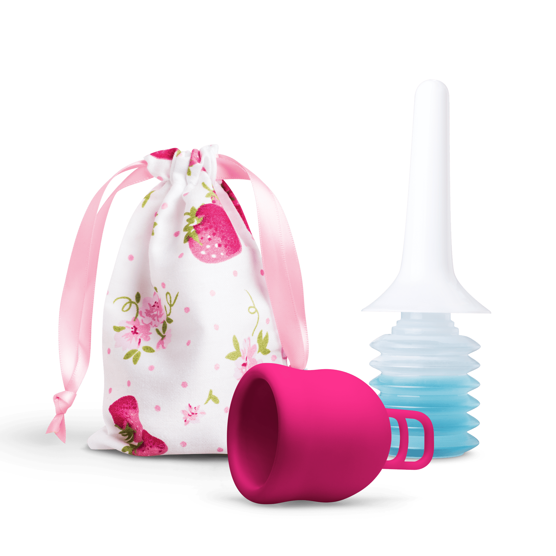 merula-bundle-cup-xl-strawberry-merula-douche image 1