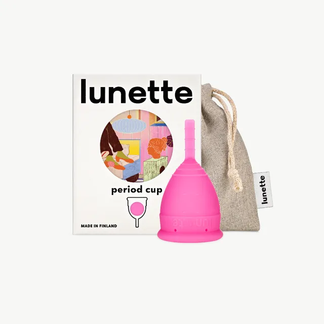 lunette-period-cup-pink-menstruationstasse image 1