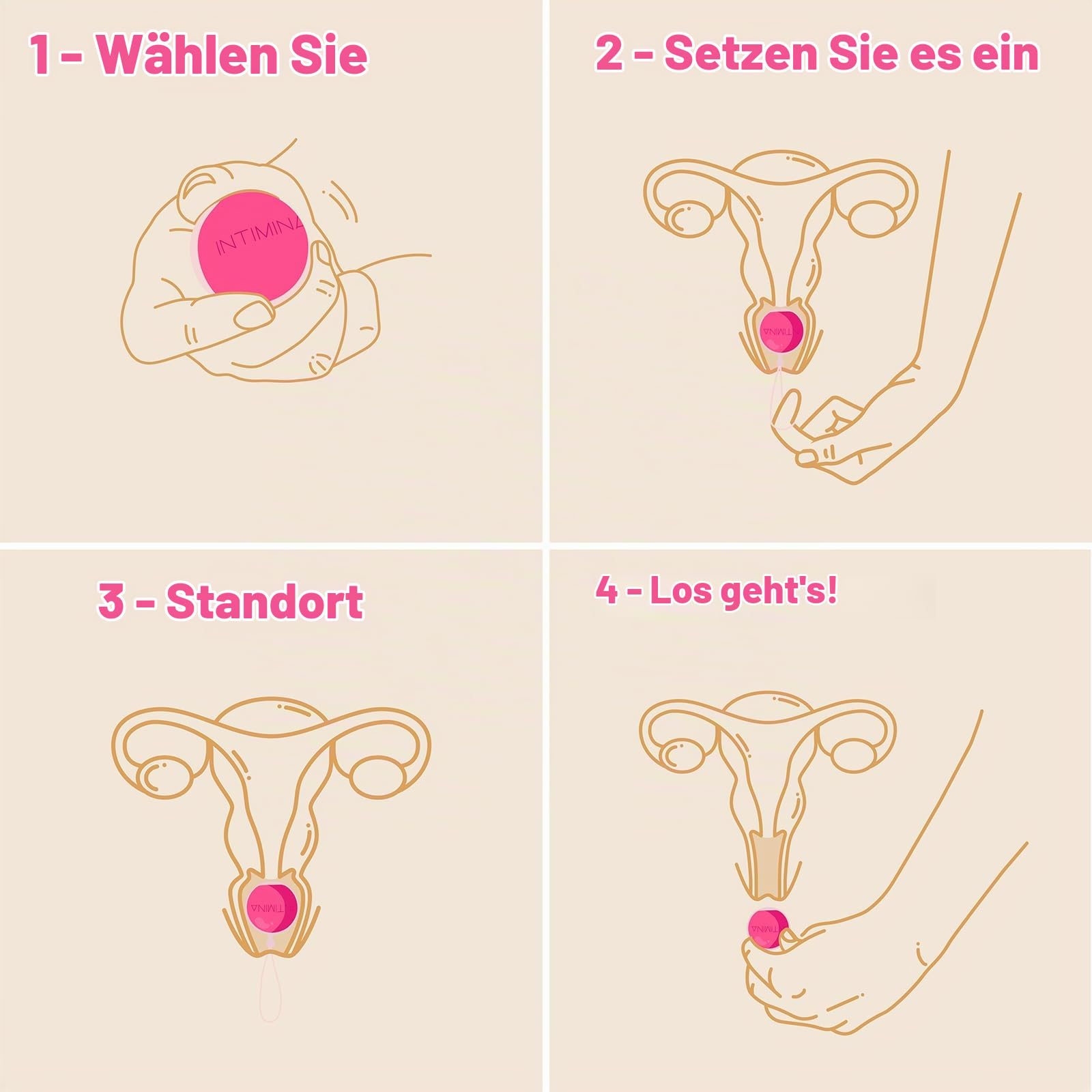 intimina-laselle-kegel-kugel-38-g-mittelschwerer-beckenbodentrainer image 4
