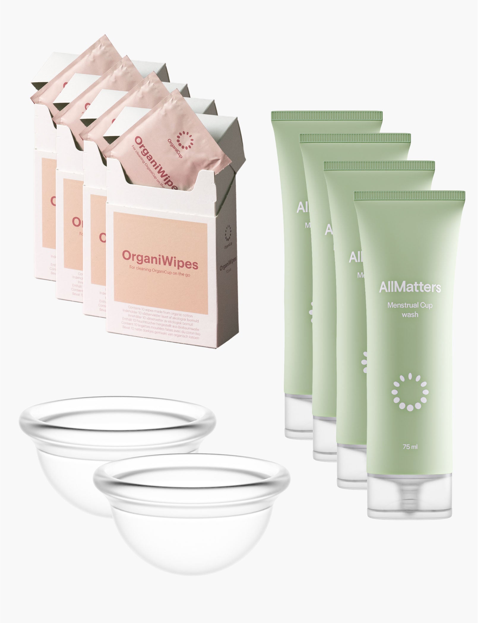 allmatters-full-coverage-disc-kit-mit-2-menstruationsscheiben-intimate-wash-und- image 1