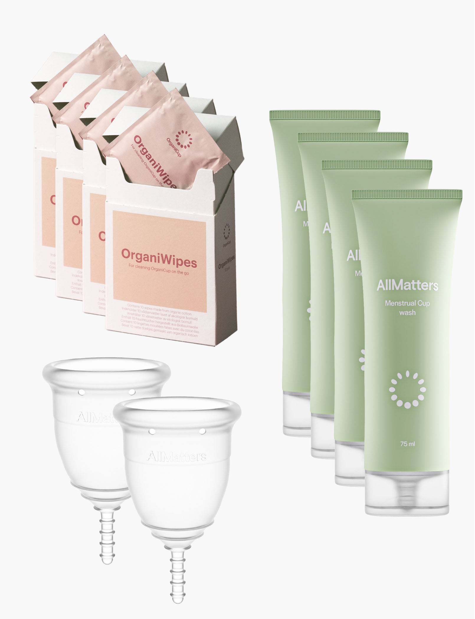 allmatters-full-coverage-cup-kit-menstruationstassen-set-2-tassen image 1