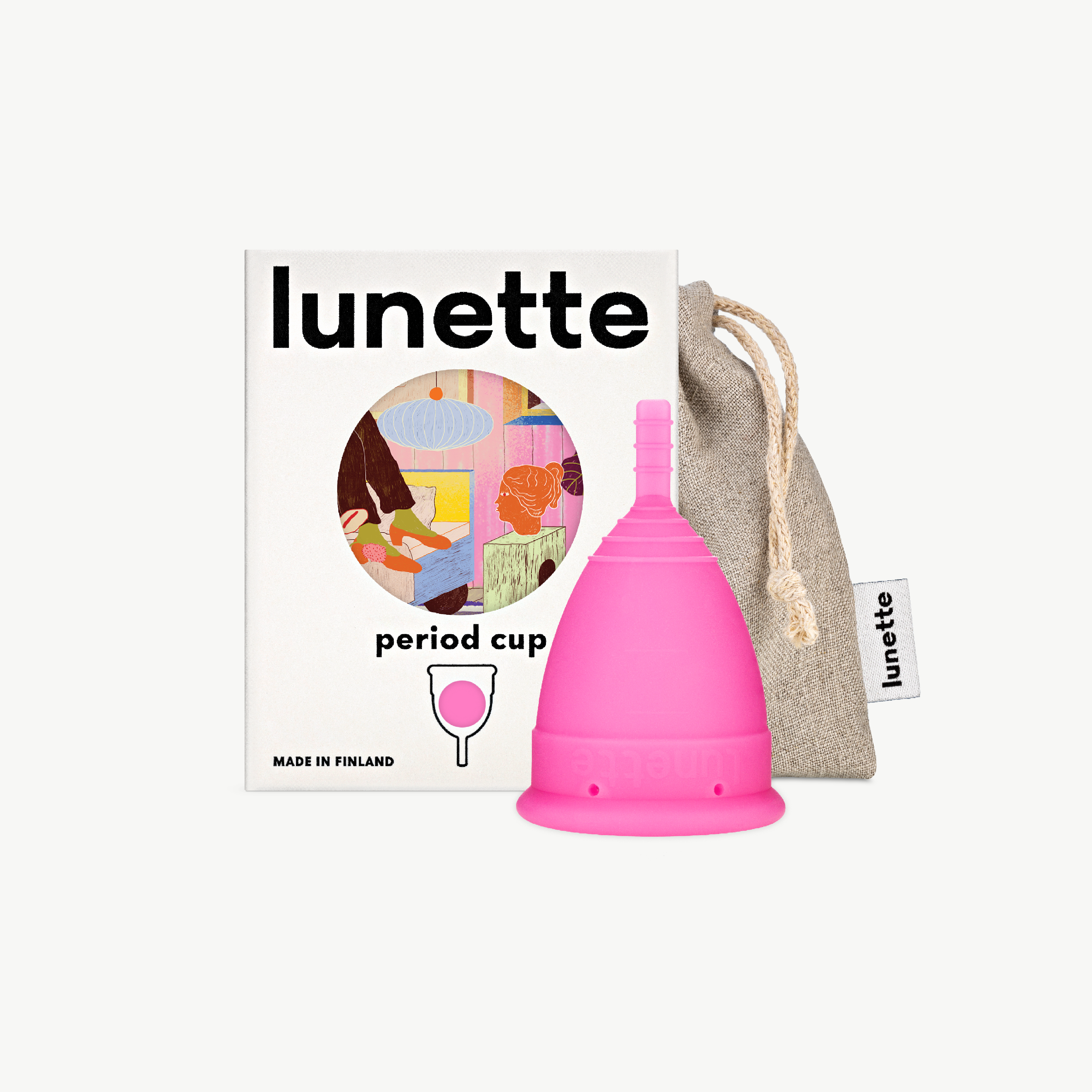 lunette-period-cup-pink-menstruationstasse image 2