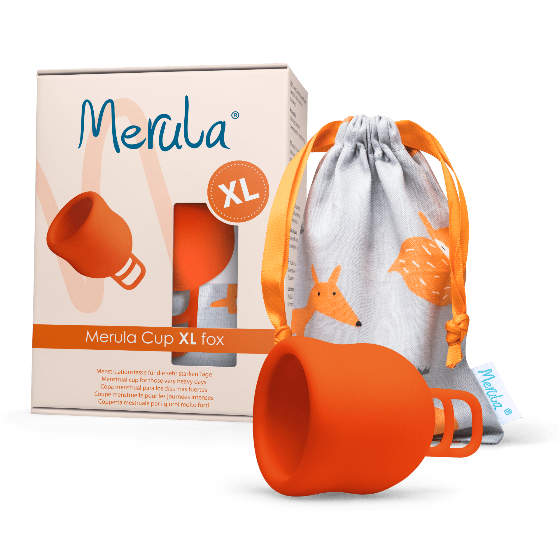 merula-cup-xl-fox-menstruationstasse-xl-50-ml image 1