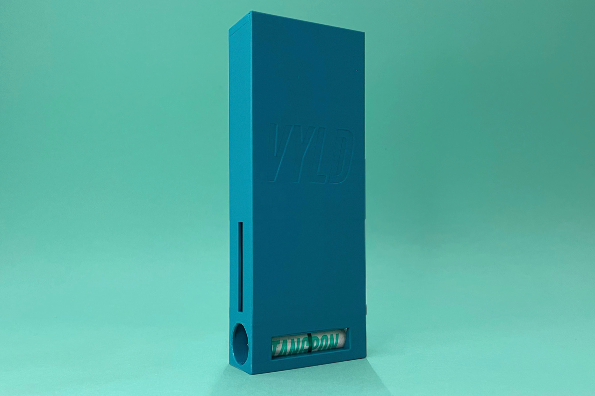 vyld-tangpon-spender-box-t-rkis-wand-spenderbox-zur-klebemontage image 4