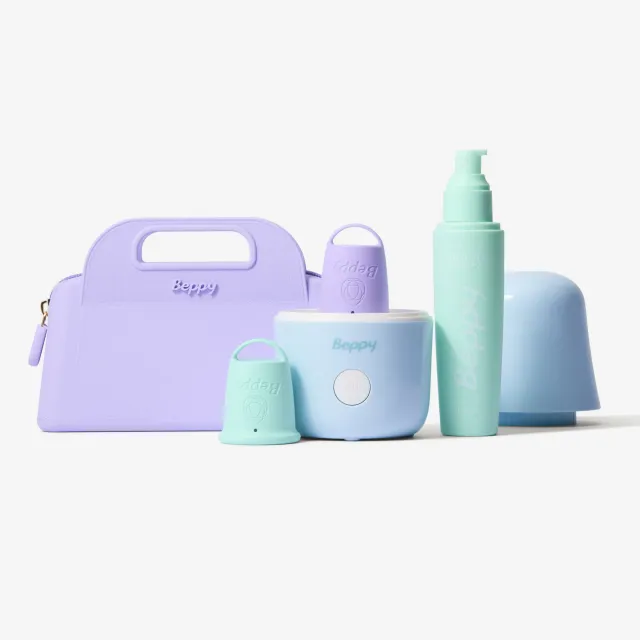 beppy-menstruations-set-wonder-2-cups-soap-sterilizer image 1